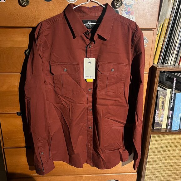 WindRiver Utility Shirt – Burgundy NWT - Picture 1 of 5